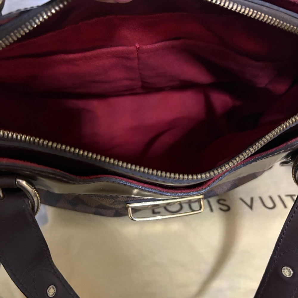 LOUIS VUITTON 🤎 Damier Ebene Sistina PM Shoulder Bag-W/COA -Excellent condition - Picture 8 of 17